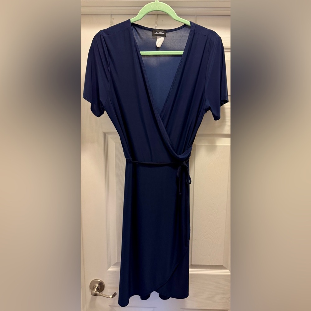Star Vixen Deep Blue Midi Dress